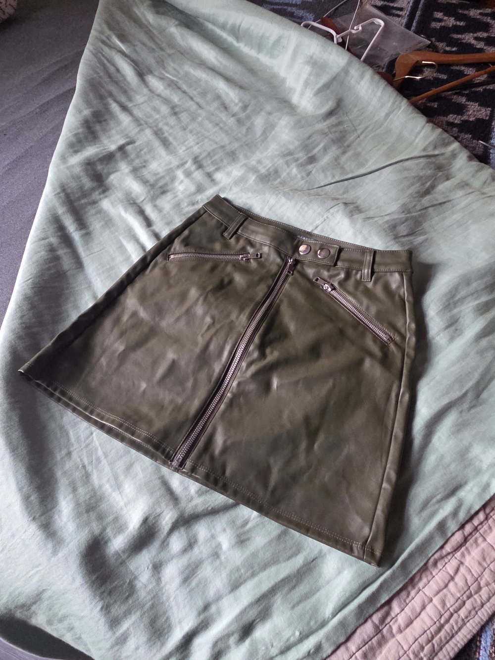wild fable Olive Green Mini Skirt